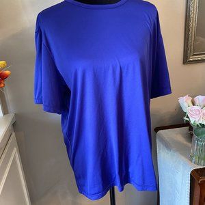 Patagonia Women's Blue Large Workout T-Shirt